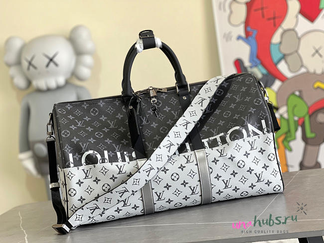 Louis Vuitton Keepall travel black 50 bag - 1