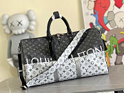 Louis Vuitton Keepall travel black 50 bag - 1