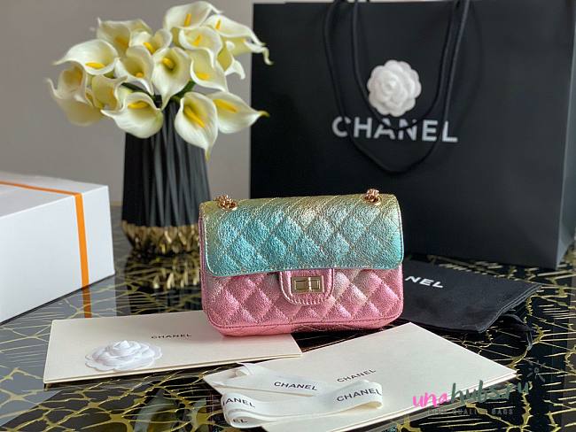 Chanel Mini 2.55 Rainbow Flap Bag - 1