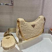 Prada Re-Edition 2005 Raffia Bag - 4