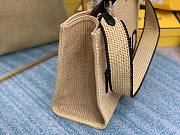  Fendi Sunshine raffia tote medium 36cm - 5