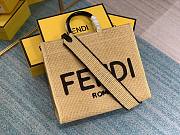  Fendi Sunshine raffia tote medium 36cm - 4