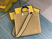  Fendi Sunshine raffia tote medium 36cm - 2