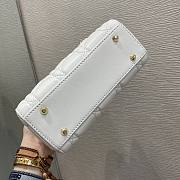 Lady Dior mini white - 5