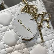 Lady Dior mini white - 4