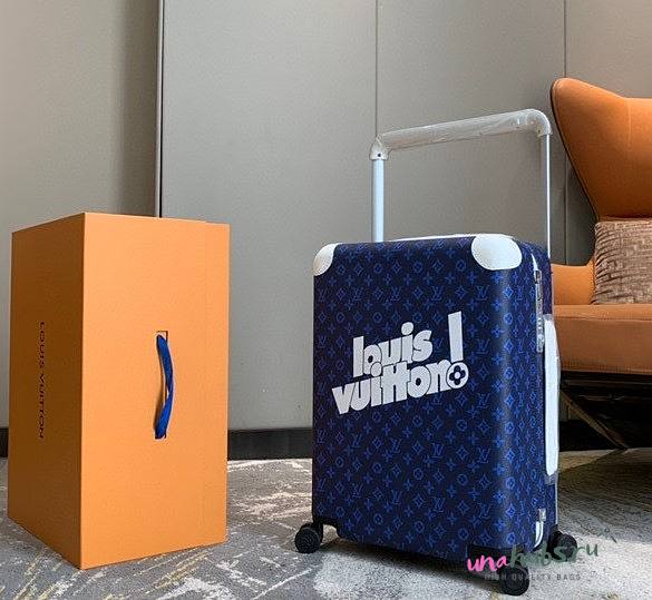 Louis Vuitton Horizon55 blue luggage  - 1