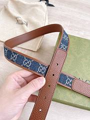 Gucci denim belt - 5