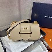 Prada Saffiano Sidonie Beige Bag - 1