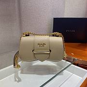 Prada Saffiano Sidonie Beige Bag - 5