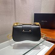 Prada Saffiano Sidonie Black Bag - 6