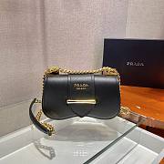 Prada Saffiano Sidonie Black Bag - 4