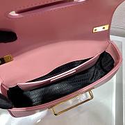 Prada Saffiano Sidonie Pink Bag - 6