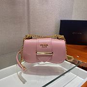 Prada Saffiano Sidonie Pink Bag - 5