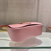 Prada Saffiano Sidonie Pink Bag - 4