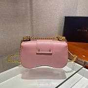 Prada Saffiano Sidonie Pink Bag - 2