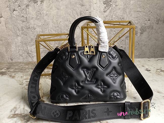  Louis Vuitton Alma BB Bag Bubblegram Leather - 1