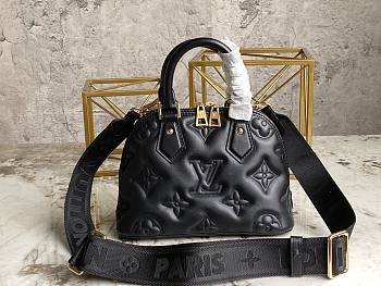  Louis Vuitton Alma BB Bag Bubblegram Leather