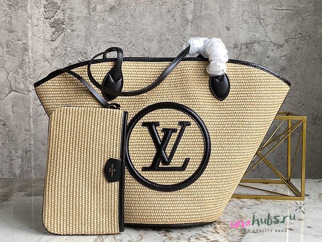 Louis Vuitton Straw Black Bags M59963 - 1