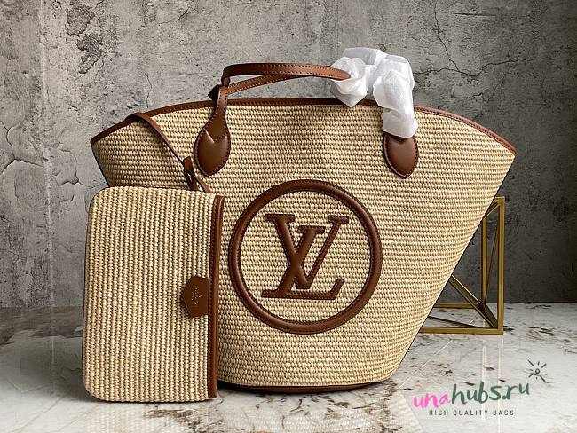 Louis Vuitton Straw Brown Bags M59963 - 1