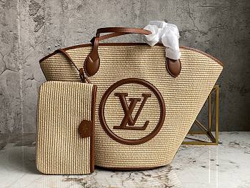 Louis Vuitton Straw Brown Bags M59963