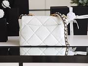 Chanel 19 White Gold Hardware 30cm - 4