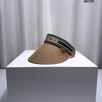 Dior travel half round hat