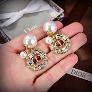 Dior earings pearl - 4