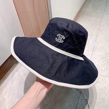 Chanel large round hat 