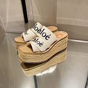 Chloe high flatform raffia - 2