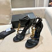 YSL logo heels - 3