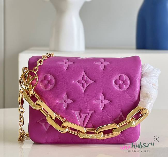 Louis Vuitton mini coussin pink bag - 1