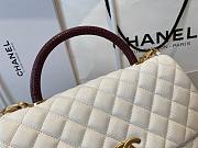 Chanel Coco flap bag re handle 29 cm - 3