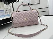 Chanel coco pink flap bag gold hardware 29 cm - 4