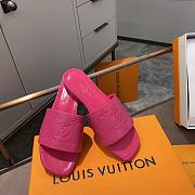 Louis Vuitton Pink Flat Mules - 1