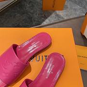 Louis Vuitton Pink Flat Mules - 6