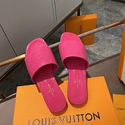 Louis Vuitton Pink Flat Mules - 4