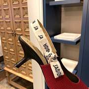 Dior J'adior Slingback Red 6.5cm Heels - 4
