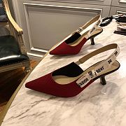 Dior J'adior Slingback Red 6.5cm Heels - 5