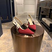 Dior J'adior Slingback Red 10cm Heels - 5