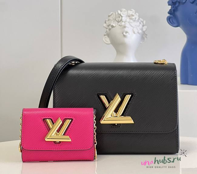 Louis Vuitton Twist PM Epi Black Leather - 1