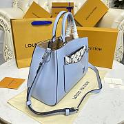 Louis Vuitton Marelle Tote MM Blue Bag  - 3