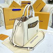 Louis Vuitton Marelle Tote MM White Bag - 5