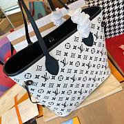 Louis Vuitton MM Black Pink Neverfull  - 5