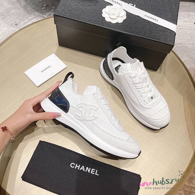 Chanel white shoes 02 - 1