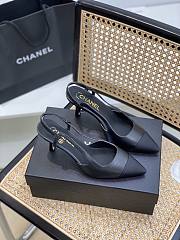 Chanel black slingback - 5