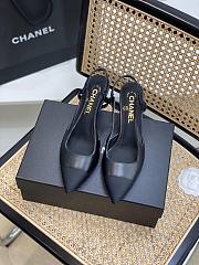 Chanel black slingback - 4