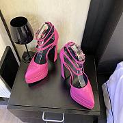 Versace pink high heels - 4