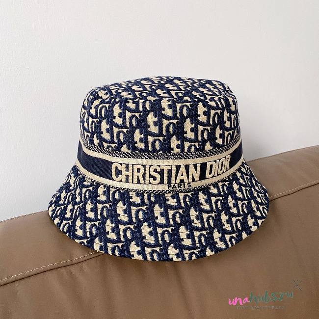Dior round monogram hat - 1