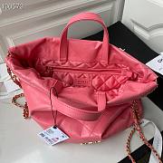 Chanel backpack pink leather AS3133 - 2