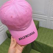 Balenciaga pink hat  - 3